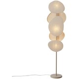 QAZQA Japandi stoječa svetilka bež 3-luči - Organica | Shoptok.si