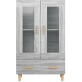  Visoka komoda boja hrasta sonome 70x31x115 cm konstruirano drvo | shoptok.hr