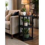Hanah home Višenamenska polica Sakura 3 Black Cene