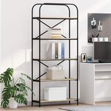 vidaXL Polica sonoma hrast 80 x 30 x 183 cm Konstruirano drvo Cijene