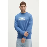 Karl Lagerfeld Bombažen pulover moški, 543917.705091