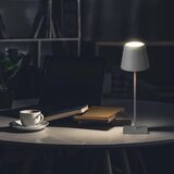  LED Prigušiva dodirna punjiva stona lampa LED/3W/5V 3000K srebrna | Eponuda.com