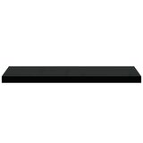  Plutajuće zidne police 4 kom crne 80 x 23,5 x 3,8 cm MDF | shoptok.hr
