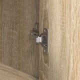  Kreveta Sonoma hrast 120 x 41 x 75 cm Konstruirano drvo | shoptok.hr