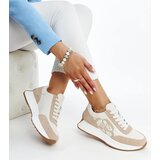 Gemre White-beige leather sneakers Salimah Cijene