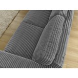 Bobochic Paris Tamno siva sofa za spavanje/sklopiva od samta 240 cm Hugo – | shoptok.hr