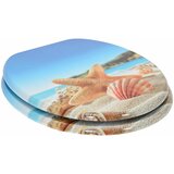  Toaletna sjedala s mekim zatvaranjem Svijetloplava 44 x 38 cm | shoptok.hr