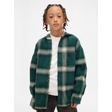 GAP Children's Flannel Shirt with Hoodie - Boys Cijene