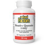 Natural Factors bioaktivni enzimski modifikovani kvercetin emiq, 50mg, 60 kapsula