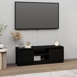 vidaXL TV ormarić s vratima crni 102 x 30 x 36 cm Cijene