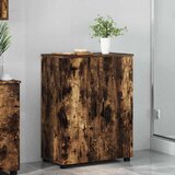  Kupaonski ormar s pohranom Dimljeni hrast 60 x 35 x 80 cm | shoptok.hr