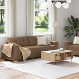 SOFA 2 kom. Smeđa Platnasta tkanina | shoptok.hr