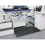 COBA naluknjana podloga za delovno mesto worksafe, naravna guma, črna | Shoptok.si