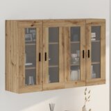  Zidni ormar 2 komada Artisan hrast 69.5 x 34 x 90 cm - inženjersko drvo. | shoptok.hr