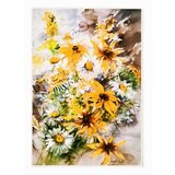 Oyo home Žuti perivi tepih 100x140 cm New Carpets - Cijene