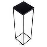  Stalak za cveće BASICLOFT 80x24 crni | Eponuda.com