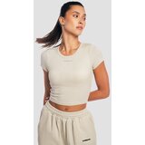GymBeam Ženska majica Aura Cropped Grey | ePonuda.com