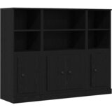  Highboard Crni hrast 132 x 35,5 x 103,5 cm Konstruirano drvo | shoptok.hr