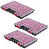 KADAX Organizator za delavnico, 21 predalov, komplet 3 garažnih škatel, (5000355571) | Shoptok.si