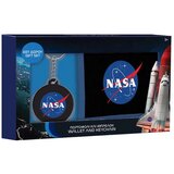 Luna NASA denarnica z obeskom za ključe kot darilni paket cene