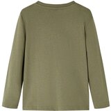  Dječja majica dugih rukava kaki 104 | shoptok.hr