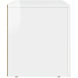 TV ormar Visoki sjaj bijela 80 x 35 x 40 cm Konstruirano drvo | shoptok.hr