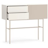 Teulat Bež/kremno bela stranska mizica 35x110 cm Nube – | Shoptok.si