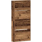  Ormar za cipele Staro drvo 80 x 21 x 163,5 cm Konstruirano drvo | Eponuda.ba