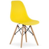 BOLZZ OSAKA stolica žuta /Set 4 komada | ePonuda.com