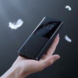 Joyroom Power Bank (JR-T013) - 2x USB- Type-C- Micro-USB - z velikim digitalnim zaslonom - 15W - 10000mAh - črna | Shoptok.si