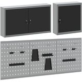  Set ormara za alate 5 kom. Crna Čelik s prahom premazan | shoptok.hr