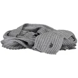US POLO ASSN. GRAY MEN'S SCARF