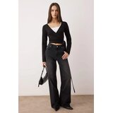 TRENDYOLMILLA ženska bluza Twoaw26Bz00102, crna-crna | Eponuda.com