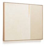 Kave Home Ročno naslikana slika z okvirjem/na platnu 80x100 cm Salin – | Shoptok.si