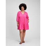 GAP Cotton Ruffle Mini Dress - Women | Shoptok.si