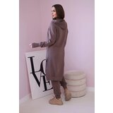Kesi Set of sweatshirt with longer mocha side | Shoptok.si