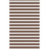 vidaXL Zebra zavesa rjava 140x230 cm širina blaga 135,9 cm poliester, (5000297626) | Shoptok.si