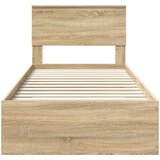  Krevetna konstrukcija s ladicama Hrast sonoma 90 x 200 cm | Eponuda.com