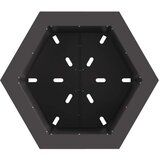 vidaXL Hladno valjani čelik/Crna Hladno valjani čelik 48 x 48 x 51 cm | shoptok.hr