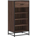 Maison Chic Stojalo za čevlje - Stojalo za obutev rjav hrast 48x38x97,5 cm inženirski les, (21778149) | Shoptok.si