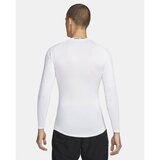 Nike Pro Dri-FIT Tight Fit LS Shirt, White/Black - M, (20764360) | Shoptok.si