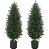 umetna rastlina PE 33D x 33Š x 90V cm zeleno, (5000242177)