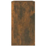 Kozmetički ormarić dimljeni hrast 80x40x75 cm konstruirano drvo | shoptok.hr