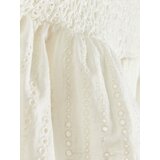 Reserved - Mini suknja s volanima - krem | shoptok.hr