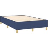  Krevet s oprugama i madracem plavi 120 x 200 cm od tkanine | shoptok.hr