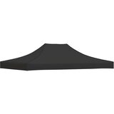 Krov za šator za zabave 4,5 x 3 m crni 270 g/m² | Eponuda.com