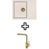 Aquasanita Set Tesa SQT102AW + Zora PVD Zlato/Silica | shoptok.hr