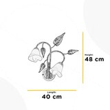  ONLI - Zidna svetiljka VANDA 2xE14/6W/230V | Eponuda.com