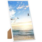  Okviri za fotografije 5 kom bijeli za zid ili stol 13x18 cm MDF Slike