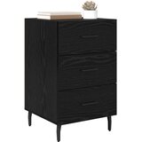  Noćni ormar Crni hrast 40 x 40 x 66 cm Konstruirano drvo | shoptok.hr